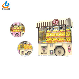 Tienda de dulces tema de <span class=keywords><strong>la</strong></span> máquina de <span class=keywords><strong>la</strong></span> garra Rosa máquina expendedora de <span class=keywords><strong>la</strong></span> grúa para <span class=keywords><strong>la</strong></span> venta - Product Image 3