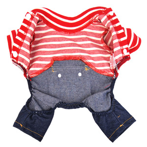 Jeans confortables et respirants pour animaux de compagnie, vente en gros, OEM, taille personnalisée, mode populaire, accessoire pour chien - Product Image 5
