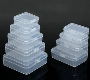 Großhandel klar packs kunststoff-Kleine gute Qualität hart klar pp Verpackung Fall Kunststoff
