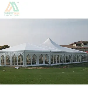 100 Mensen Hoge Piek Tent Strand Bruiloft Winter Pagode Party Tent