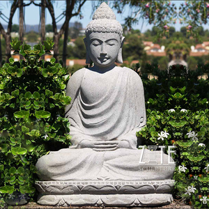 Venta directa de fábrica de mármol hormigón estatuas de Buda - Product Image 2