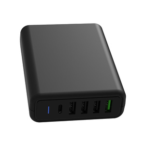 Thông Minh <span class=keywords><strong>5</strong></span> Cổng 75W Nhanh Chóng Sạc Trạm 60W Loại C Pd Nhanh Chóng Sạc Du Lịch 3.0 Sạc Adapter Với 3 Cổng <span class=keywords><strong>USB</strong></span> - Product Image 3