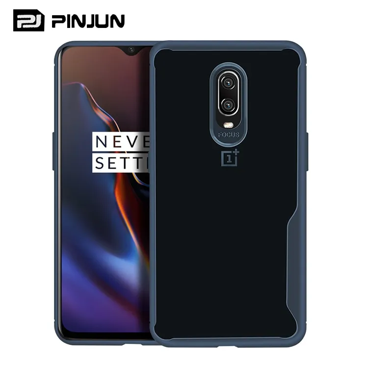 Four corner protective shockproof crystal clear soft TPU back case for oneplus 6t 9r 10 pro 5g 10t nord ce 2 5g nord 2t