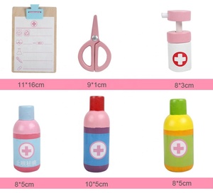 Juego Gabinete <span class=keywords><strong>de</strong></span> la medicina médico aparato médico Doctor niños <span class=keywords><strong>de</strong></span> <span class=keywords><strong>juguete</strong></span> <span class=keywords><strong>de</strong></span> madera - Product Image 5