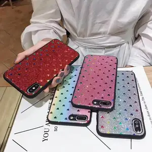 Kustom Smarll MOQ BLING BLING Rainbow Glitter Payet untuk Techno untuk Condor untuk Infinex Penutup Belakang Case