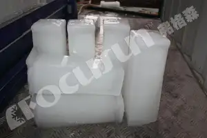 Focusun fabricadora contenerizada de hielo en bloques (1 toneladas) de descuento alto