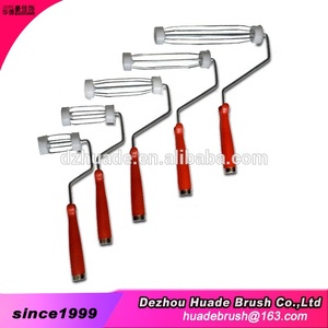 Bacs à 4 lignes avec poignée en plastique, cadre de rouleau à peinture, plaqué or, style américain, livraison gratuite - Product Image 4