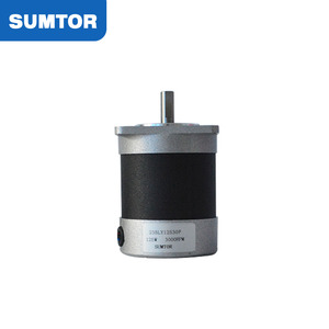 125w potencia nominal 5.2A nema actual 23 precio barato redondo del motor y brida cuadrada bldc 24vdc montaje del motor sin esco - Product Image 4
