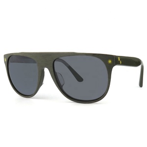 Logo personnalisé CE FDA acétate rétro grand cadre carré <span class=keywords><strong>vintage</strong></span> <span class=keywords><strong>lunettes</strong></span> de soleil pour hommes - Product Image 3