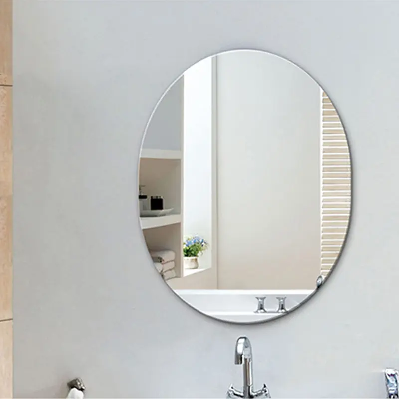 Wholesale Simple no Framed Wall Mirror for grand miroir
