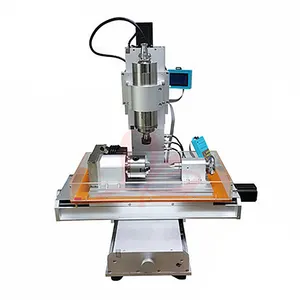 Enrutador de madera cnc de escritorio, 4 ejes, 3040 kW, máquina de grabado cnc