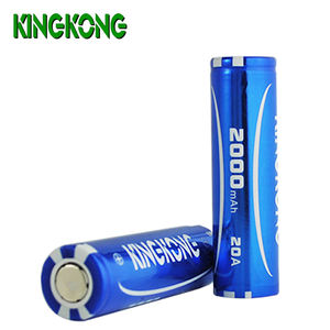 2000 мАч 20A высокая скорость <span class=keywords><strong>3</strong></span>,7 В ICR 18650 литий-ионные аккумуляторы - Product Image 1