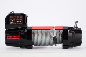 13500lb Fast Line Speed <strong>Winch</strong> Car <strong>jeep</strong> Truck Electric <strong>Winch</strong> with Wire Cable Pulling - Product Image 3