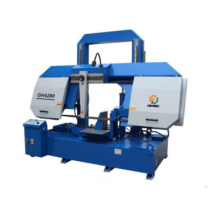 GH4280 Полностью Автоматическая ленточная пила с двумя колоннами для резки металла