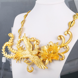 <span class=keywords><strong>Xuping</strong></span>-anillo de oro de 24 quilates con forma de Fénix, traje de boda de 24 quilates de color dorado, con diseño de animales, para mujeres - Product Image 2