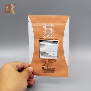 Mylar <span class=keywords><strong>cbd</strong></span> comestibles Bonbons gommeux ours sac D'emballage avec fermeture éclair - Product Image 3