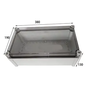 DE304 ip65 de plástico resistente a la intemperie caja 380*190*130mm