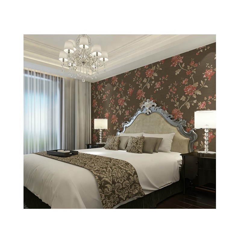 Пользовательские Водонепроницаемый 3d ПВХ обои для отеля/украшения дома масштабный фон