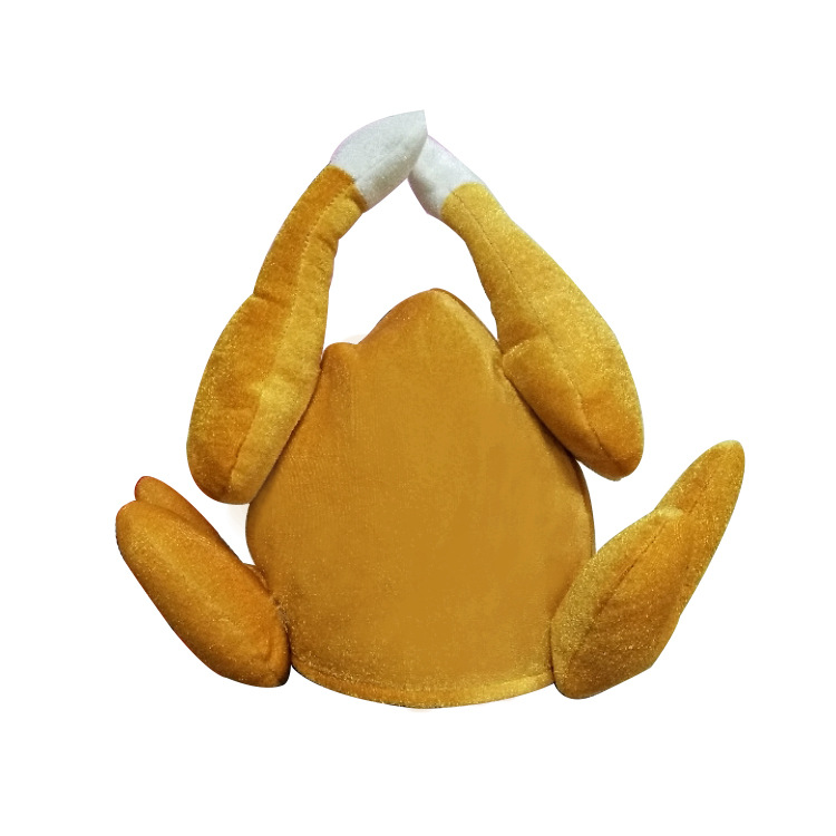 Amscan Autumn Cooked Turkey Hat, Brown - The Party Place
