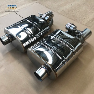 Haute performance Voiture Universel silencieux d'échappement avec d'échappement soupape de dépression - Product Image 5