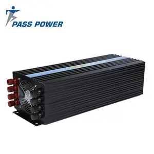 Ticaret Güvencesi, kapalı ızgara 6000 W DC 12 V 24 V 48 V için AC 110 V 240 V yüksek frekans saf sinüs dalga güç KGK invertörü