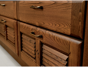 Gran cantidad de lujo americano de gabinete de cocina de madera maciza - Product Image 6