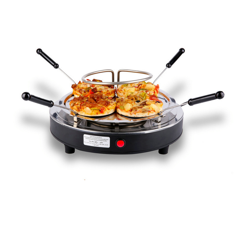 Домашний Терракотовая плитка 4 человек столешница мини-печь для пиццы