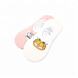 Été Japonais Personnage de Dessin Animé chaussettes Low Cut Femmes Blanc Chaussettes - Product Image 2