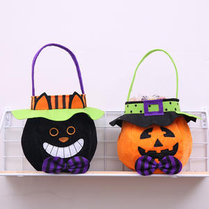 Halloween kinder süßigkeiten geschenk taschen Halloween hut tote tasche Halloween trick oder behandeln tasche - Product Image 3