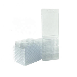 Dongguan Clear Plastic Blister Packaging Wax Melt Clamshell For Candles