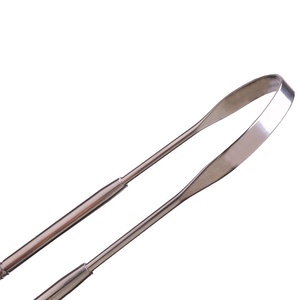 Profesional de acero inoxidable eliminar el mal aliento con la lengua de la barredora la lengua limpiador raspador - Product Image 2
