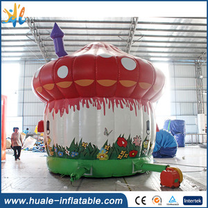 Huale nuevo estilo 5x4x4 m inflable Castillo de seta casa - Product Image 2