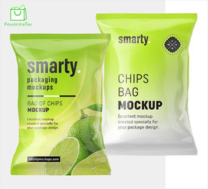Eco Friendly PE <strong>Laminated</strong> <strong>Pouch</strong> for Coconut and Potato Chips Snack Packaging with Heat Seal Tear Notch Customizable Size - Product Image 4