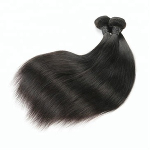 Cruda al por mayor cabello indio paquetes cutícula alineada indio recto de la armadura del pelo humano de los proveedores - Product Image 1