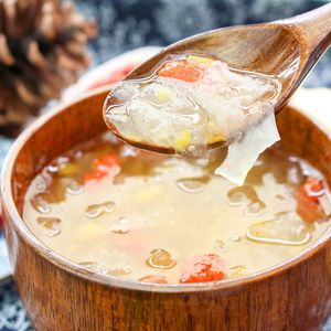 Zuppa Istantanea Liofilizzata al Gusto di Datteri Rossi Zuppa di Tremella - Product Image 4
