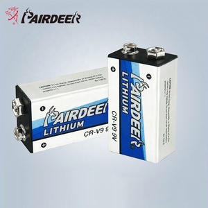 Venta al por mayor OEM barato pairdeer 800 mAh 9 V CR-V9 <span class=keywords><strong>Li</strong></span>/MnO2 cargador de batería de iones de litio para <span class=keywords><strong>la</strong></span> cámara - Product Image 1