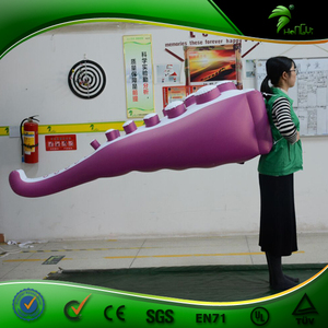 Sac À Dos violet <span class=keywords><strong>Gonflable</strong></span> Tentacule De Poulpe <span class=keywords><strong>Ballon</strong></span> Réaliste <span class=keywords><strong>Géant</strong></span> de Flotteur de <span class=keywords><strong>Piscine</strong></span> <span class=keywords><strong>Gonflable</strong></span> De Poulpe - Product Image 1