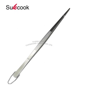 <span class=keywords><strong>Pinzas</strong></span> <span class=keywords><strong>de</strong></span> chef <span class=keywords><strong>de</strong></span> acero inoxidable para barbacoa extralargas <span class=keywords><strong>de</strong></span> grado alimenticio - Product Image 2