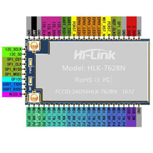 Módulo de enrutador Ethernet HLK-7628N, enrutador inalámbrico, enrutador Ethernet de 32MB, compatible con Openwrt de 300Mbps, serie UART, <span class=keywords><strong>MT7628</strong></span> - Product Image 5