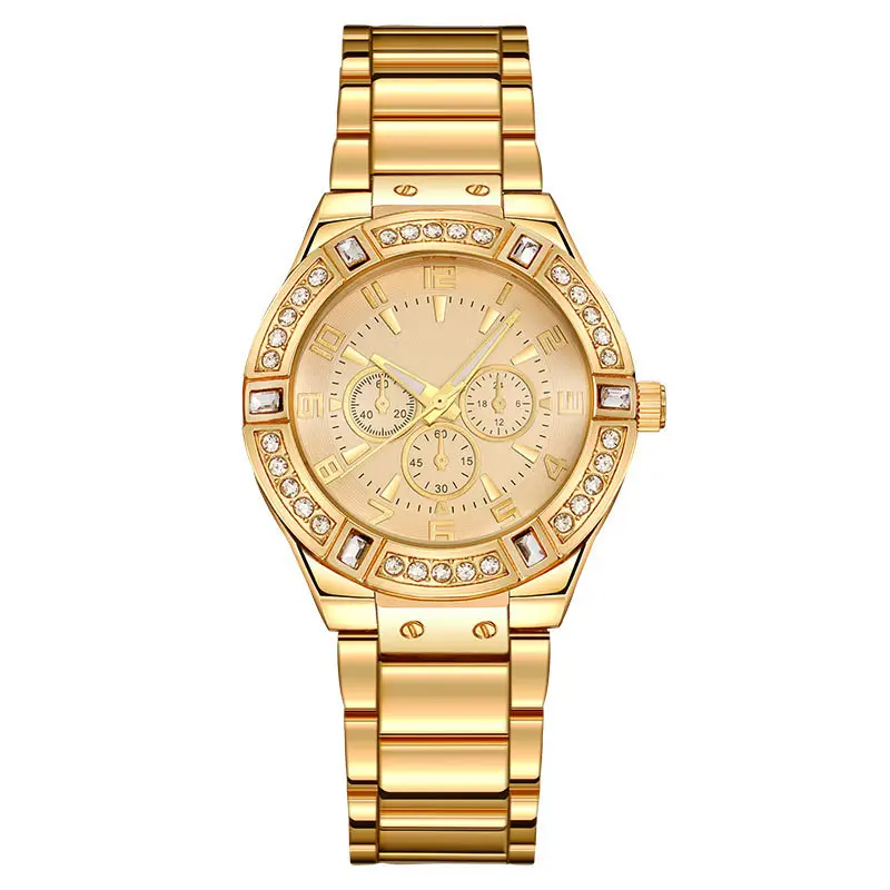 new style famous brands custom Retro minimalist watch waterproof business crown men business gold luxury watch