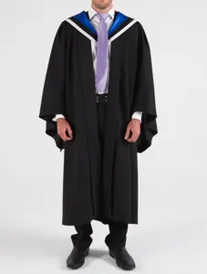 UK University Ceremony Bachelor Graduation Robe Gown