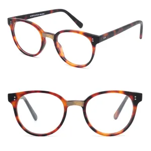 Italia mazzucchelli acetato gafas marco óptico de logotipo de la marca gafas