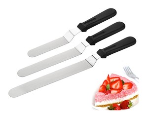 Espátula Decorativa Recta <span class=keywords><strong>de</strong></span> Acero Inoxidable Súper Económica para Pasteles - Product Image 2