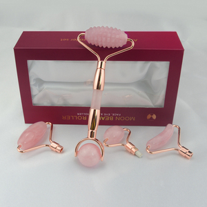 Nuova tendenza bellezza cura della pelle toolfai da te staccabile al quarzo rosa viso <span class=keywords><strong>rullo</strong></span> <span class=keywords><strong>rullo</strong></span> <span class=keywords><strong>di</strong></span> <span class=keywords><strong>giada</strong></span> <span class=keywords><strong>Set</strong></span> - Product Image 6