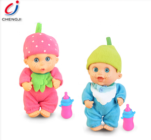 Chengji Wholesale <strong>Reborn</strong> Dolls Fruit Silicone <strong>Cheap</strong> 9 Inch Newborn Cute <strong>Reborn</strong> Baby Dolls for Sale - Product Image 5