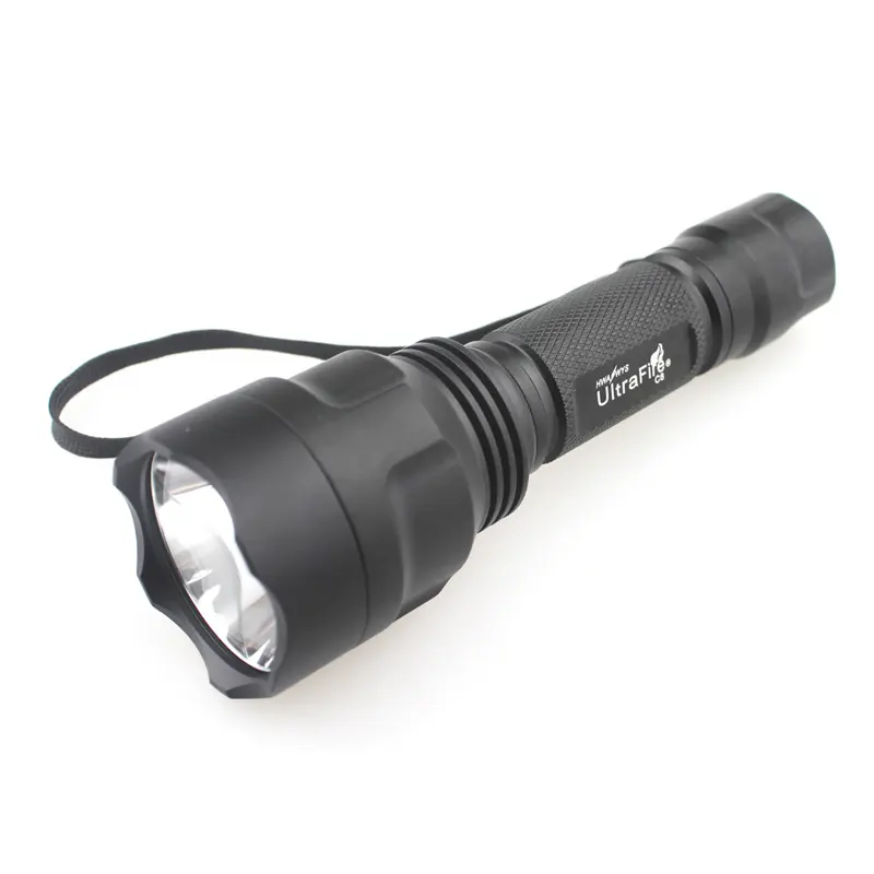 UltraFire C8 1xCREE XP-L V5 2000lm Cold White Light SMO OP LED Flashlight