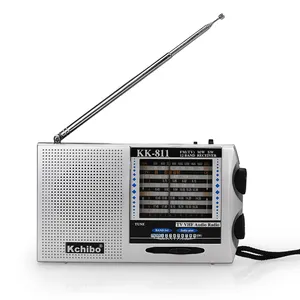 Radio Portatile FM/TV/MW/SW con 12 Bande, Alta Sensibilità, Buon Suono, Altoparlante Integrato, Funzione Power Bank, Jack per Cuffie - Product Image 1