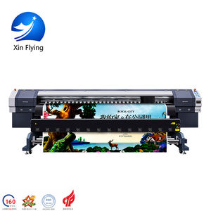 InkFa 1,8 mt 3,2 mt Plotter Große Format Poster Leinwand Vinyl Wrap Eco Flora Large Format Solvent Drucker - Product Image 2