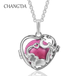 Cage cristal <span class=keywords><strong>Bola</strong></span> Ball Musical <span class=keywords><strong>Bola</strong></span> nouveau carillons <span class=keywords><strong>de</strong></span> <span class=keywords><strong>grossesse</strong></span> harmonie <span class=keywords><strong>Bola</strong></span> collier pour ange bébé Angle appelants - Product Image 1