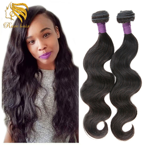 Durar más de un año 9A química libre Remy doble dibujado virgen armadura del pelo - Product Image 1